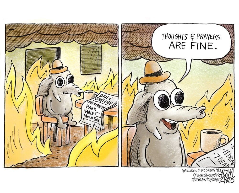 Engulfed in Gunfire